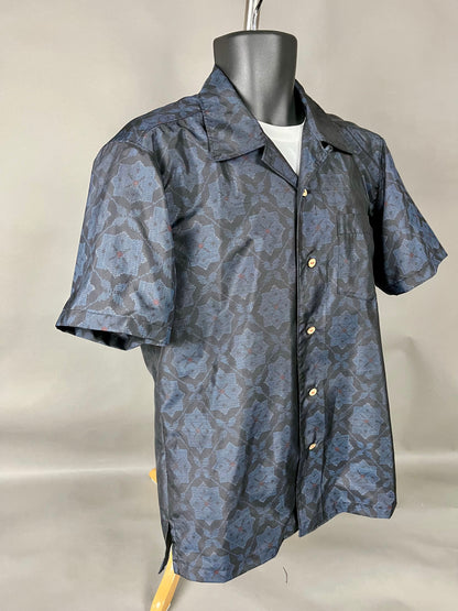 "Shiroai no cho" Remade Aloha Shirt