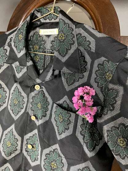 "Shiroai no cho" Remade Aloha Shirt