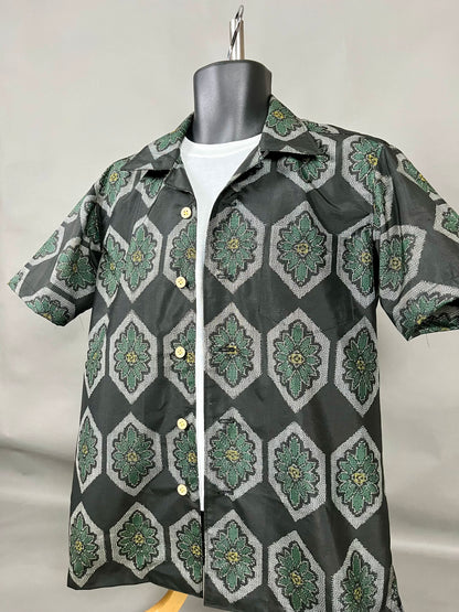 "Shiroai no cho" Remade Aloha Shirt