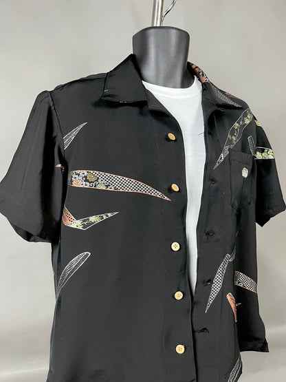 "Shiroai no cho" Remade Aloha Shirt