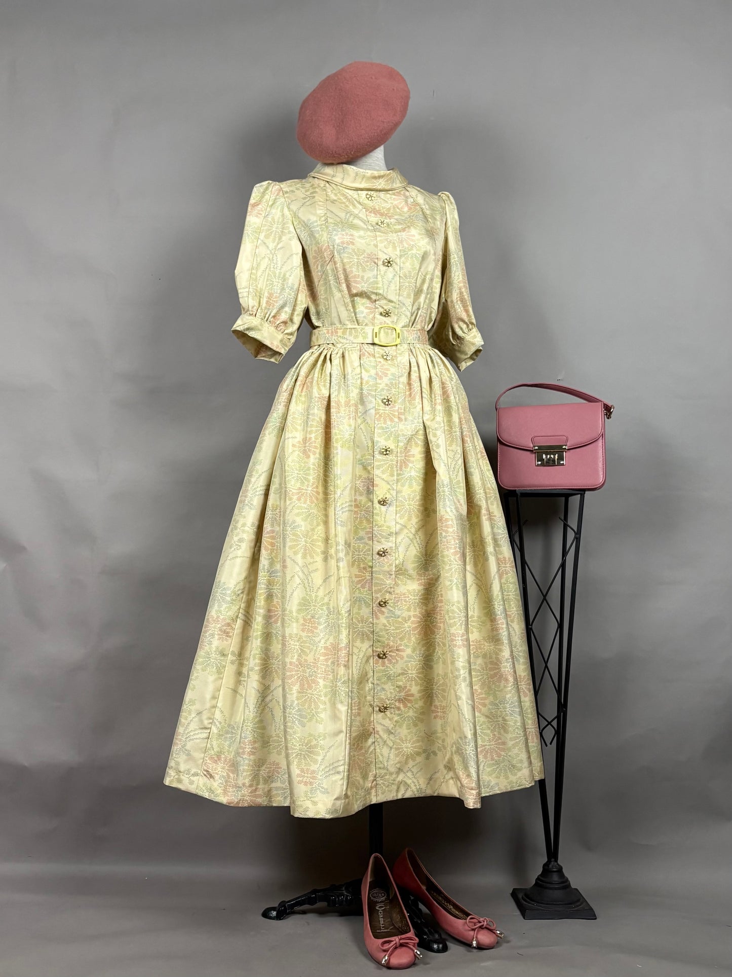 【大島紬】フラワードレス