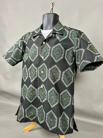 "Shiroai no cho" Remade Aloha Shirt